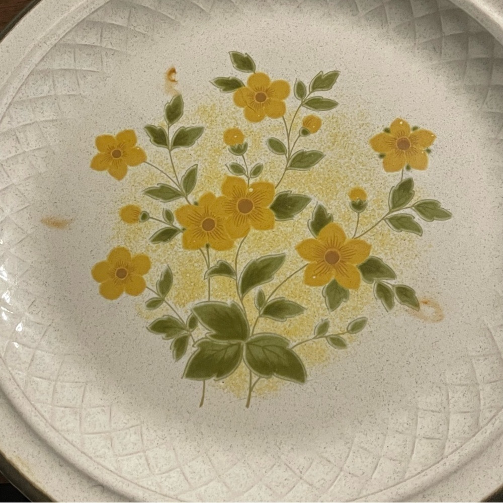 Nikko China Color Stone Sunmist Dinner Plates- Set of 3 - Picture 7 of 7